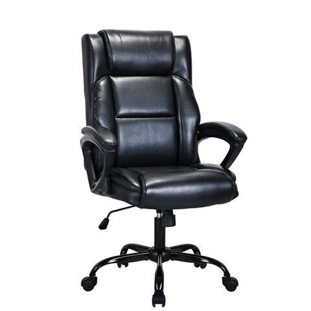 Кресло BRABIX PREMIUM "Oslo EX-549", рециклированная кожа, разборное пятилучие, черное, 532978