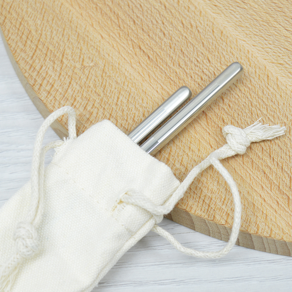 Палочки для еды 2шт нерж "Bacchette"