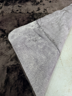 Ковер прямоугольный натуральный мех овчина, 200 х 180 см.