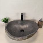 Раковина из речного камня RS-66038 58х46х15 из натурального камня