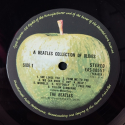 Винтажная виниловая пластинка LP A Collection Of Beatles Oldies (Japan 1976) (No Obi) Day Tripper