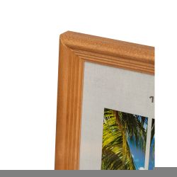 Фоторамка Image Art С18 13х18 деревянная из сосны, цвет бронза, вставка-прозрачный пластик (58шт)