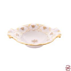 Конфетница Queen's Crown Золотая роза 18 см