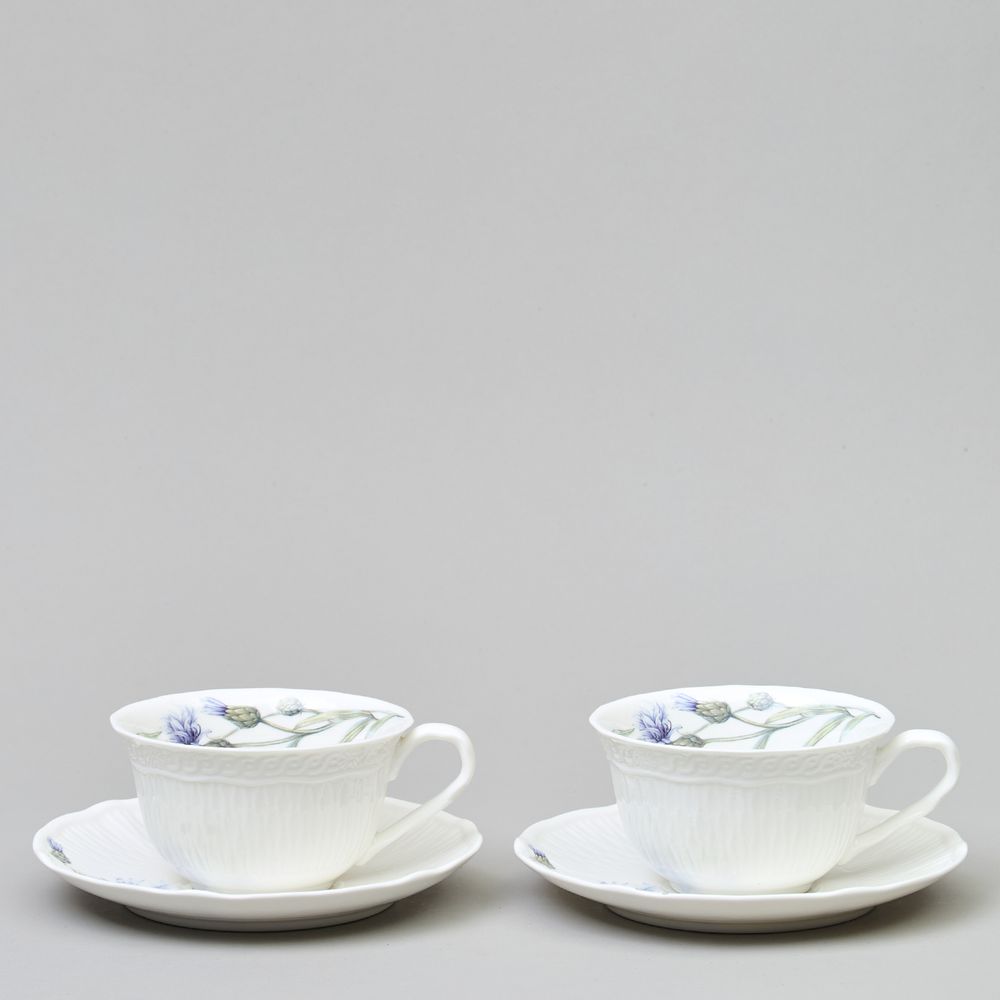 ЧАЙНЫЙ НАБОР LEFARD "ВАСИЛЬКИ" НА 2 ПЕР. 4 ПР. 250 МЛ