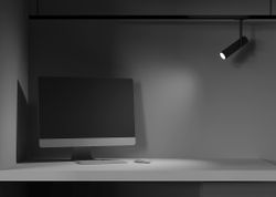 Трековый светильник для однофазного шинопровода Maytoni Unity Elti TR005-1-GU10-B