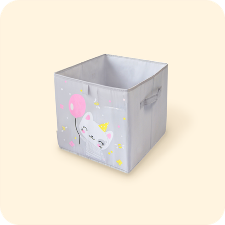 Коробка для игрушек. Котик