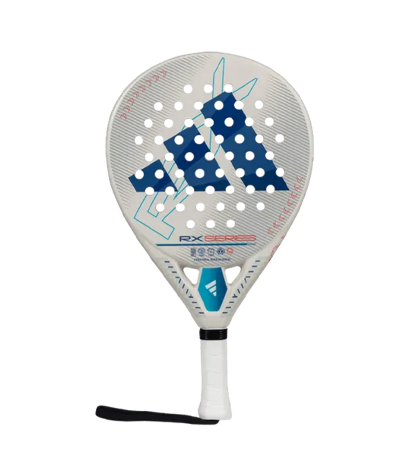 Ракетка для падел Adidas RX Series Light 3.4 бело-голубая 2025