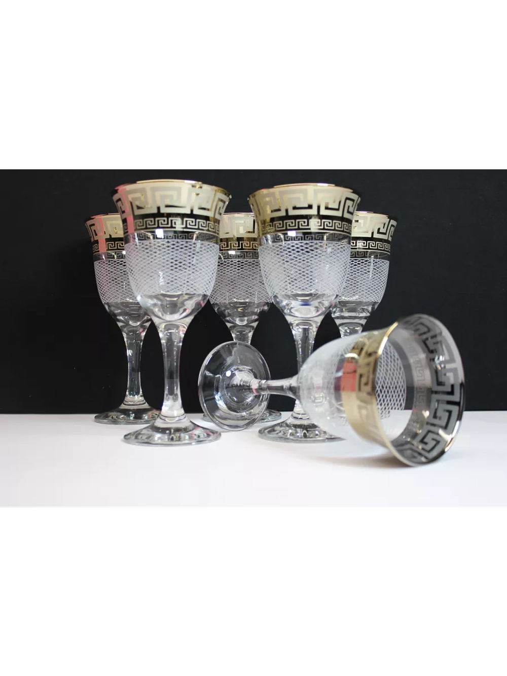 Набор фужеров для вина 6 штук 300 мл