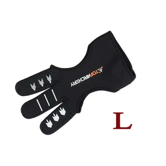 Перчатка для стрельбы из лука L 3 пальца