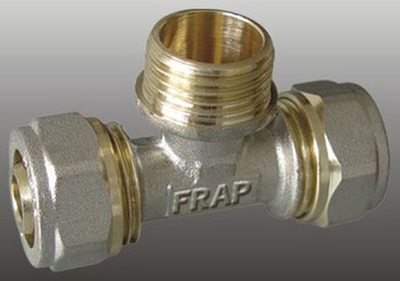 Клапан настроечный для радиатора, 3/4", угловой, красн, Stout, LP-268 RE, SVL-1156-000020