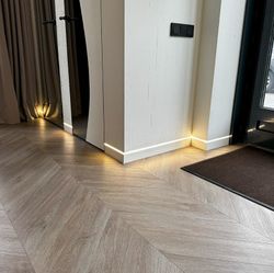 Плинтус скрытого монтажа Pro Design Combo 603 анодированный, 2700x14,5x98,6 мм