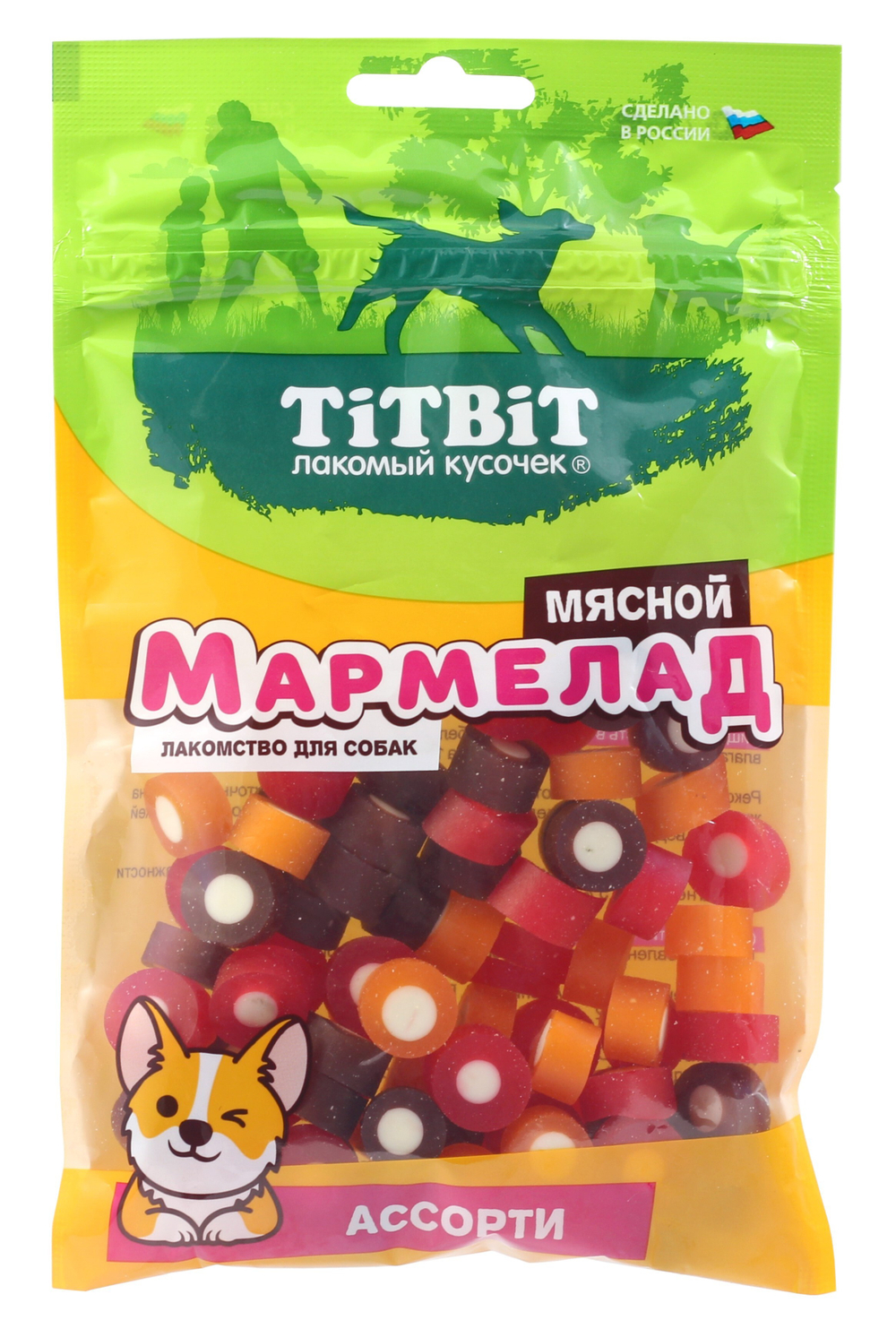 TitBit лакомство для собак мармелад мясной
