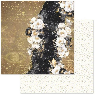 Бумага "Звездная незнакомка. Сияние галактик" (ScrapMania)