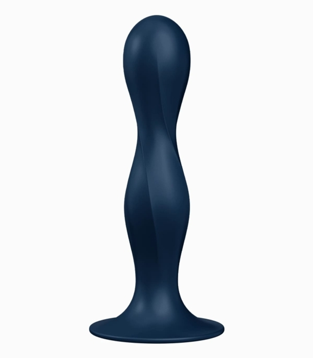 Фаллоимитатор Satisfyer Double Ball-R, синий