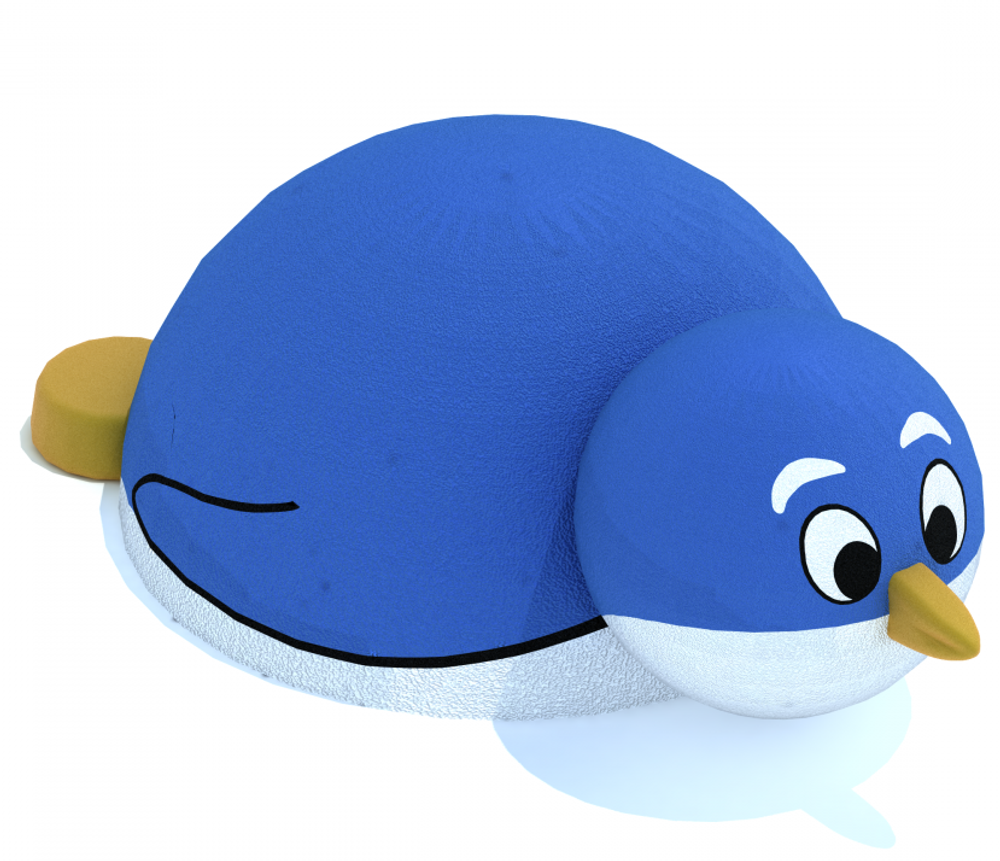 Резиновая фигура 3D Пингвинчик для детских площадок
