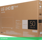Телевизор LED LG 50" 50UR78006LK.ARUG