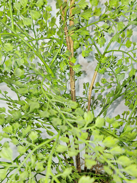 Искусственный Папоротник адиантум 80см в кашпо