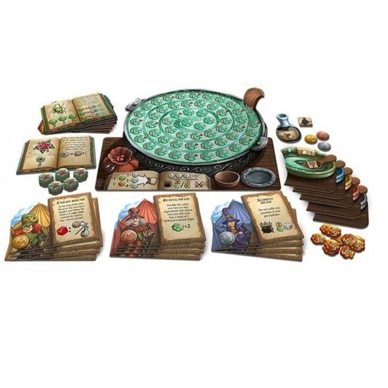 Настольная игра Шарлатаны из Кведлинбурга дополнение Ведьмы-травницы