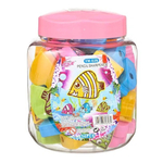 Точилка Basir, одинарная, с контейнером, серия "Рыбка", 5 см