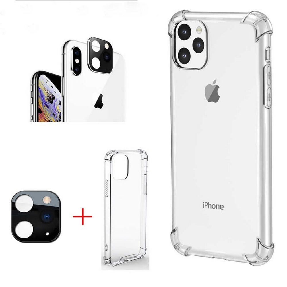 Наклейка на камеру iPhone 10 под iPhone 11 (черный)