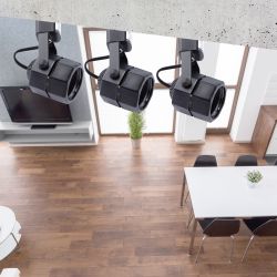 Трековый светильник однофазный ЭРА TR9-GU10 BK под лампу GU10 черный