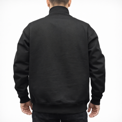 Толстовка на молнии Аскона. Цвет: чёрная