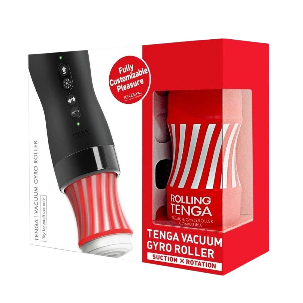 Мастурбатор и устройство для вращения и вакуума - Tenga Vacuum Gyro Roller