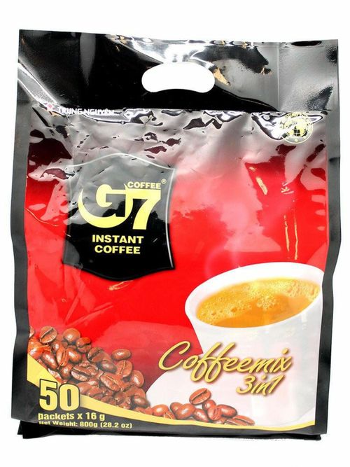 Растворимый кофе Trung Nguyen G7 3 в 1 50 пакетиков