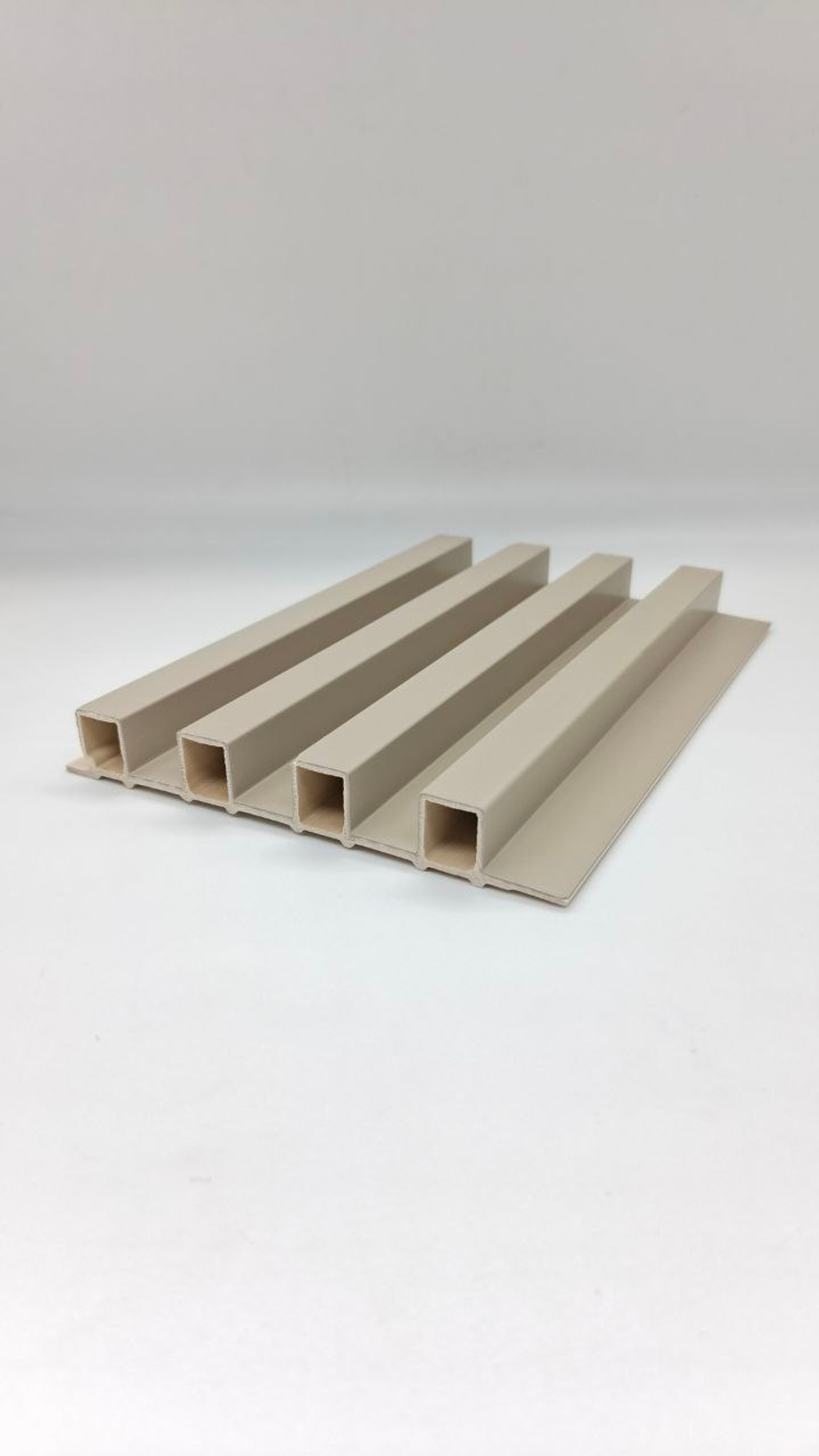 Реечная панель 3Д Prof ПВХ L Капучино 173х2950 мм