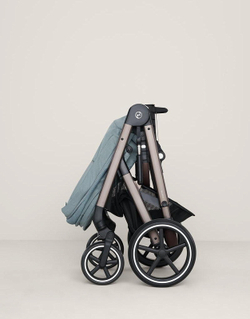 Коляска Cybex Balios S Lux TPE 2025 2 в 1 Stormy Blue с дождевиками