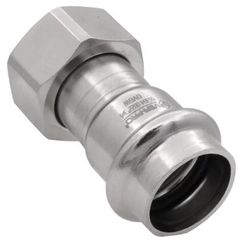 Соединитель ViEiR с накидной гайкой нерж. сталь 28×1 VER-PRO (50/5шт)