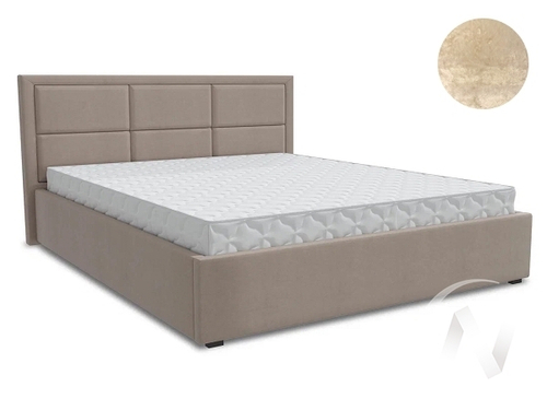 Кровать Квадро 1 1;8 (Kioto Beige O-2; 1 категория)