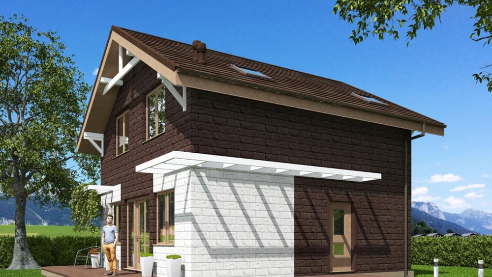 Проект Дома 93,5 кв. м К-135