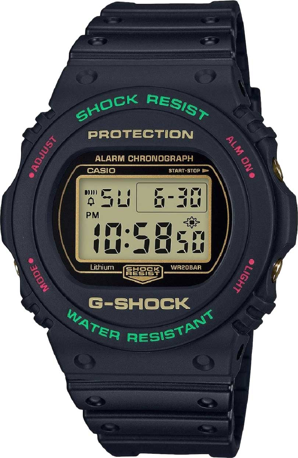 Мужские наручные часы Casio DW-5700TH-1