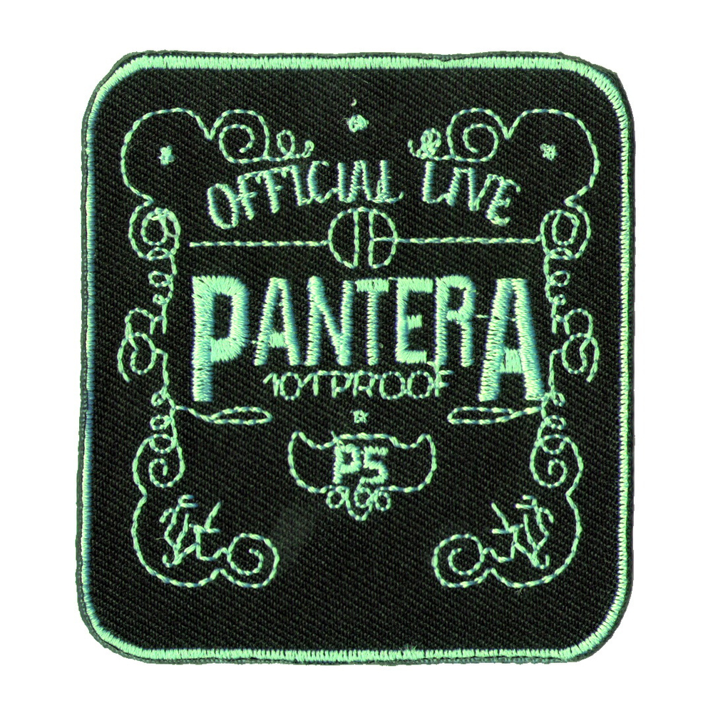 Нашивка Pantera - Official Live