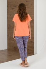 [m]Пижама женская штаны+футболка к/р К-739