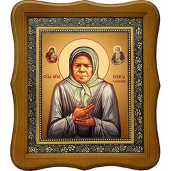 Пелагия Рязанская блаженная. Икона на холсте.