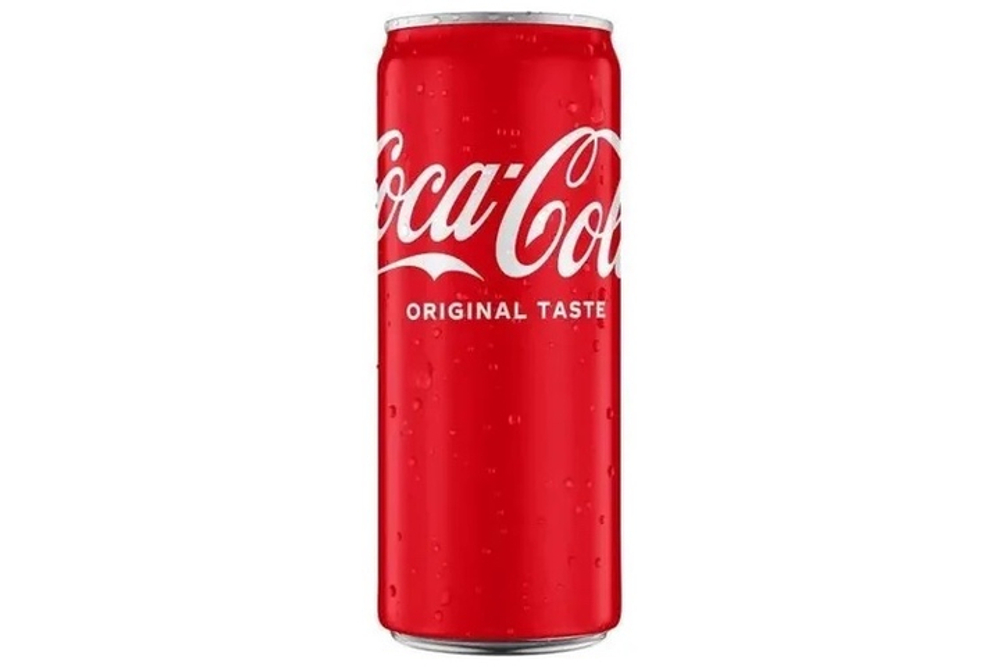 Газированный напиток COCA-COLA 0.33 литра (ИРАК)