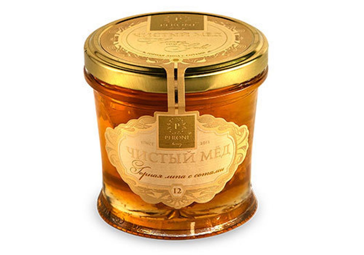Мёд с сотами горная липа "Peroni Honey", 290г