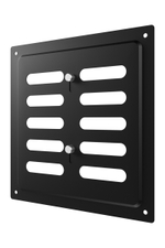 Решетка вентиляционная MER регулируемая 175х175 оцинкованная сталь ERA