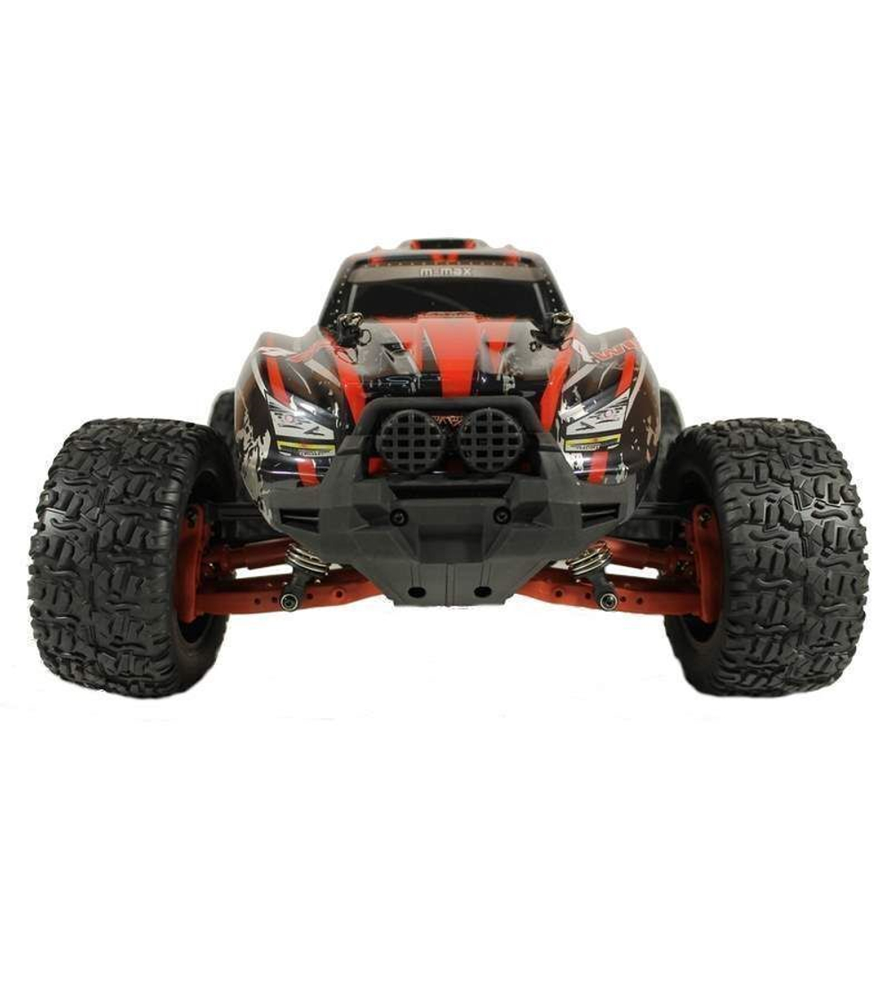 Радиоуправляемый монстр Remo Hobby MMAX PRO UPGRADE (красный) 4WD 2.4G 1/10 RTR