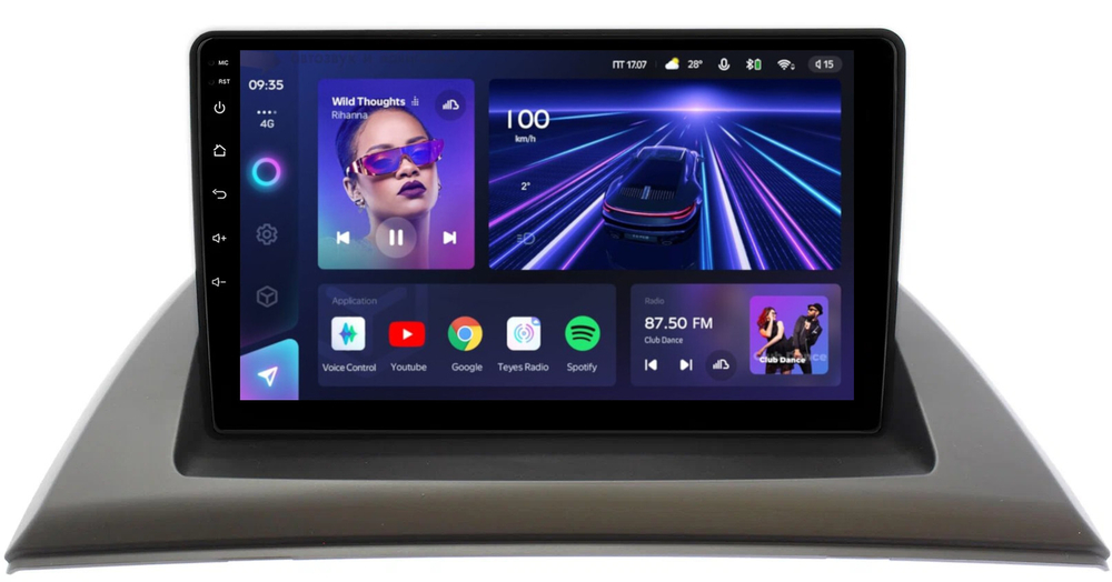 Магнитола BMW X3 (E83) 2003-2010 - Teyes CC3-SPLIT Android 10, ТОП процессор, 4/32 Гб, CarPlay, 4G SIM-слот