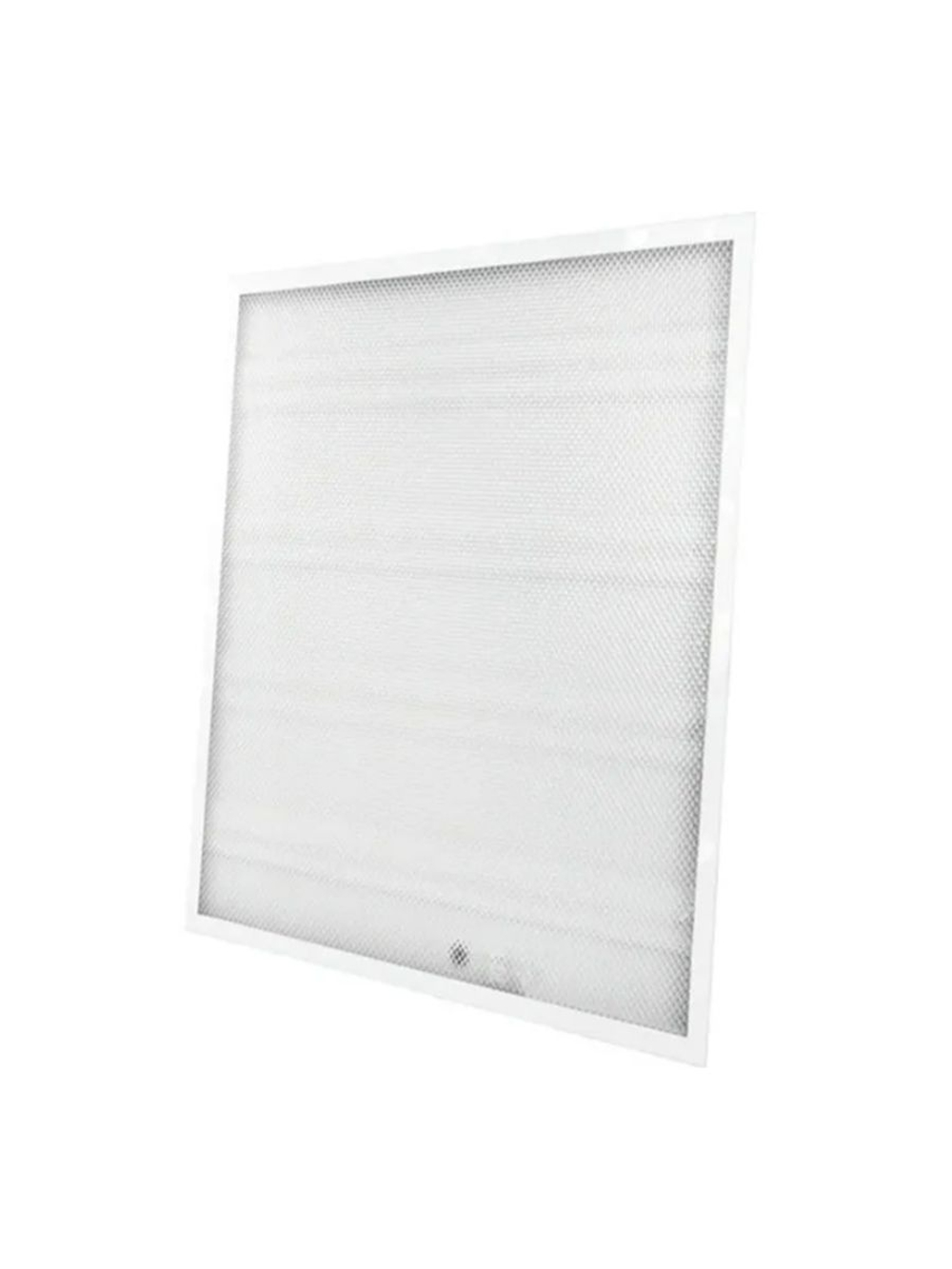 Светильник светодиодный FLAME Встроенный драйвер 36Вт 170-265В/50Гц Металл + пластик Призма PF 0.8 3200Лм IP20 Угол рассеивания 120* Ra 80 6500К Размер: 595*595*19 мм LCP19-36E-65-P-1