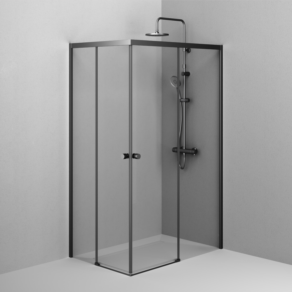 Душевое ограждение 120x80 см, без поддона AM.PM X-Joy W94G-403-120280-BT1K