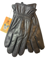 Регал.Кожа теленка.СЕНСОРНЫЕ. Подклад плюш-флис.Перчатки.Мужские.10 шт в упаковке.