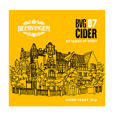 Дрожжи Beervingem для сидра "Cider BVG-07", 10г