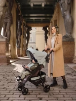 Коляска детская "KIRA STAR" RA055 Ocean Green 2022