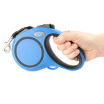 Поводок-рулетка для собак Urban M, 5м до 25кг, лента, синий, Triol