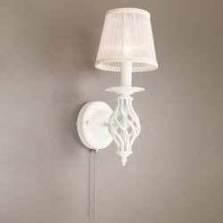 Citilux Ровена CL427310 Бра с абажуром и выключателем Белое