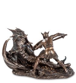 Veronese WS-657 Статуэтка «Зигфрид, побеждающий Дракона»